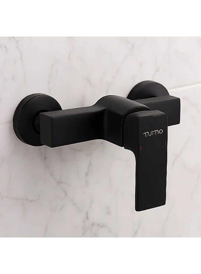 Square Bidet Mixer – Black - Image 1